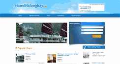 Desktop Screenshot of hanoihalongbay.com